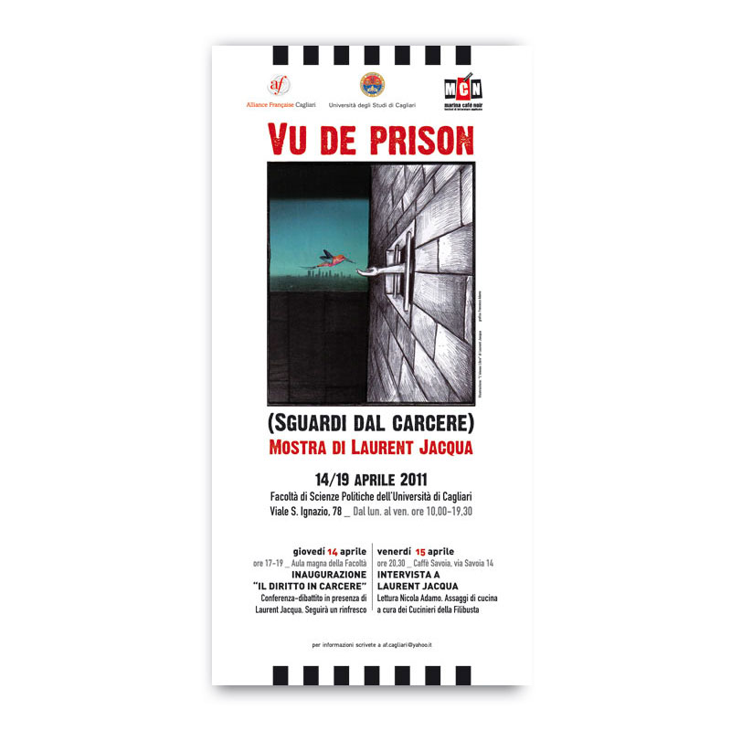 Mostra Vu De Prison | Alliance Francaise Cagliari