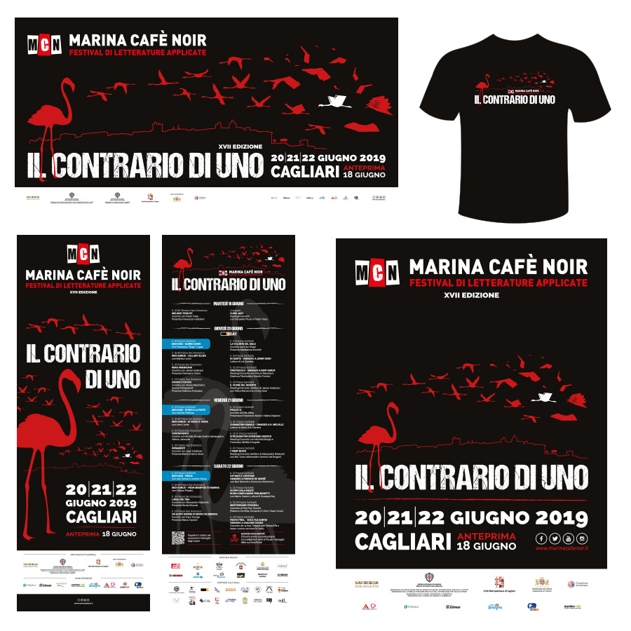 Marina Cafè Noir 2019 - campagna: 6x3 | locandine | banner web | rollup | quotidiani  banner web