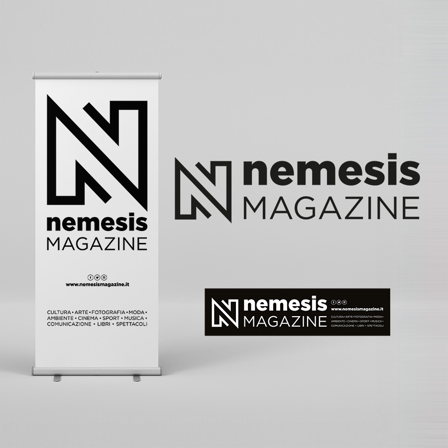 Nemesis Magazine - logo e prodotti di comunicazione