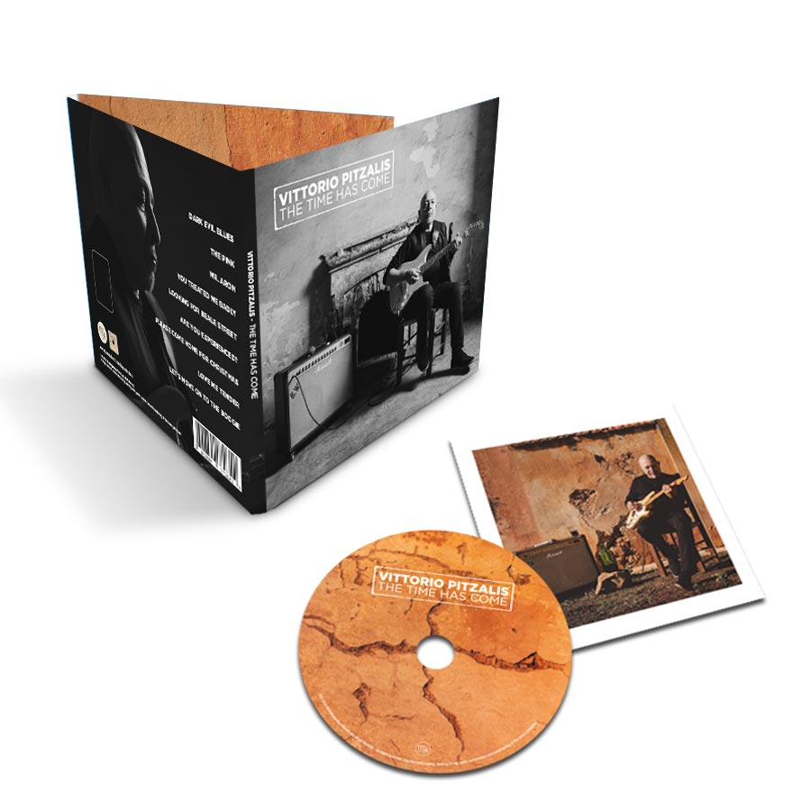 JaneStudio Recording: Vittorio Pitzalis -The Time Has Come - Digipack 3 ante, booklet, label